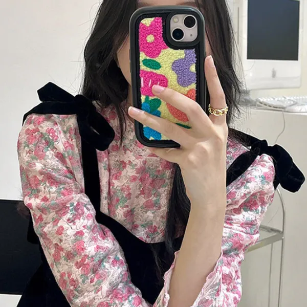 Iphone Cases*Boogzel Clothing Flower Embroidered iPhone Case