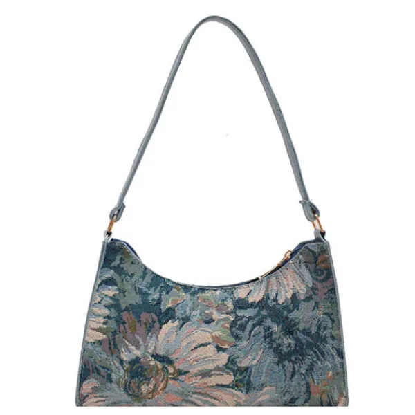 Bags & Purses*Boogzel Clothing Flower Oil Painting Baguette Bag
