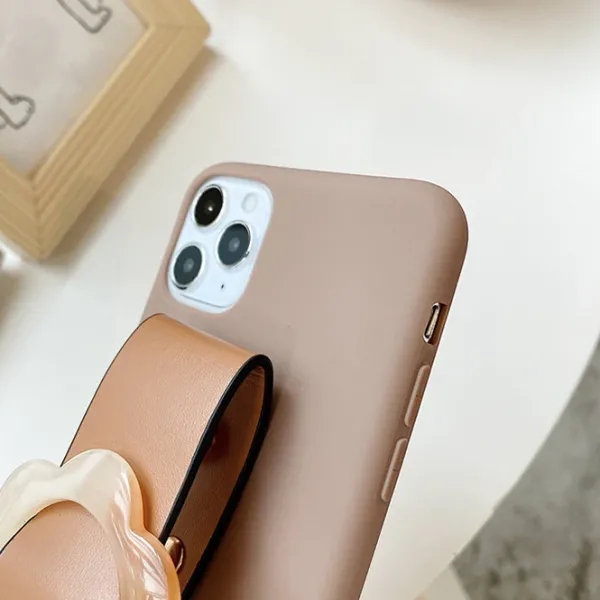 Iphone Cases*Boogzel Clothing Flower Wristband iPhone Case Brown
