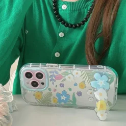 Iphone Cases*Boogzel Clothing Flowers Pattern IPhone Case With Holder