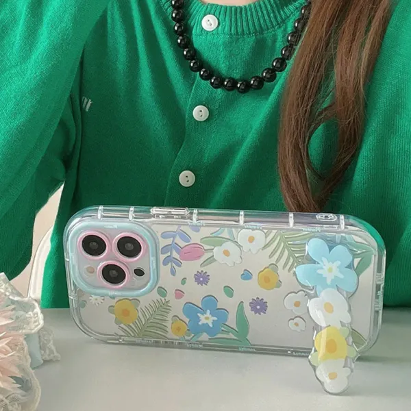 Iphone Cases*Boogzel Clothing Flowers Pattern IPhone Case With Holder