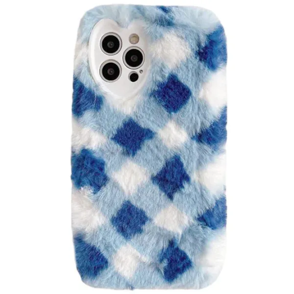 Iphone Cases*Boogzel Clothing Fluffy Argyle Check iPhone Case