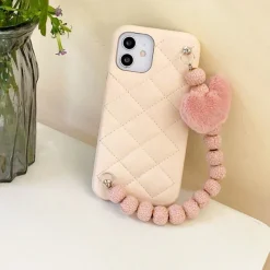 Iphone Cases*Boogzel Clothing Fluffy Heart Chain iPhone Case