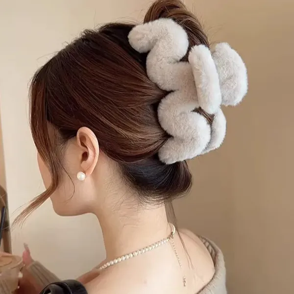 Hair Accessories*Boogzel Clothing Fluffy Wave Hair Claw