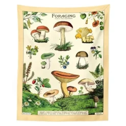 Posters / Tapestry*Boogzel Clothing Foraging Plants & Mushrooms Tapestry