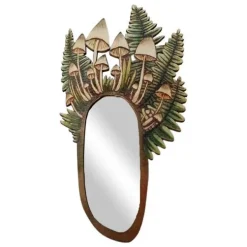 Aesthetic Mirrors|Aesthetic Room Decor*Boogzel Clothing Forest Mushroom Wooden Mirror