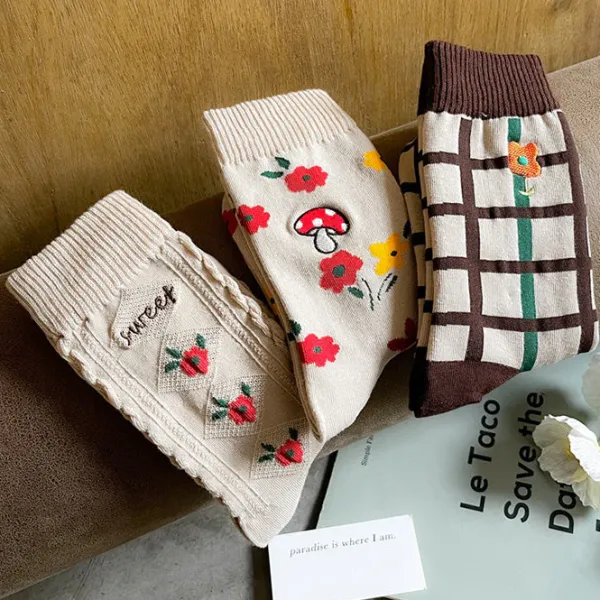 Socks*Boogzel Clothing Forestcore Aesthetic Socks
