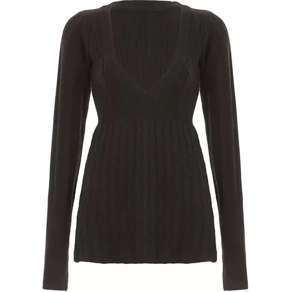 Sweaters*Boogzel Clothing Frazzled English Woman Sweater Brown