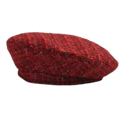 Hats*Boogzel Clothing French Girl Aesthetic Tweed Beret