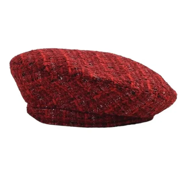 Hats*Boogzel Clothing French Girl Aesthetic Tweed Beret