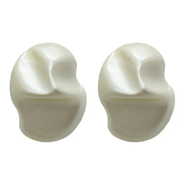 Earrings*Boogzel Clothing French Girl Big Pearl Earrings White