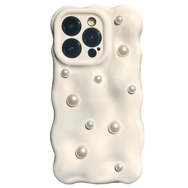 Iphone Cases*Boogzel Clothing French Girl Pearl iPhone Case Black/white