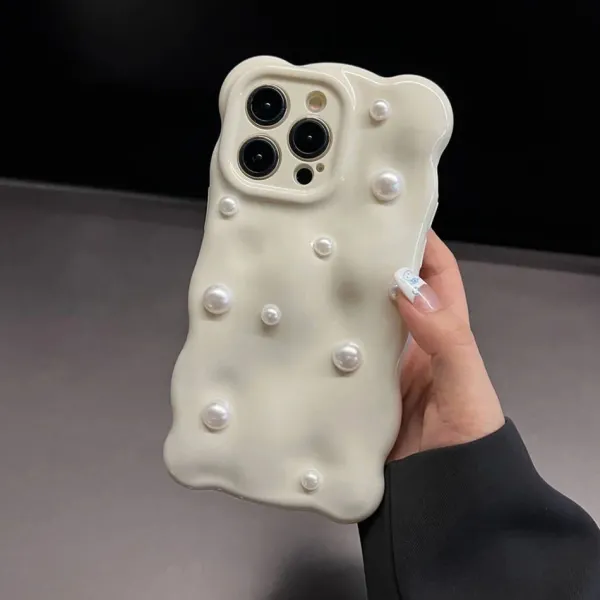 Iphone Cases*Boogzel Clothing French Girl Pearl iPhone Case Black/white