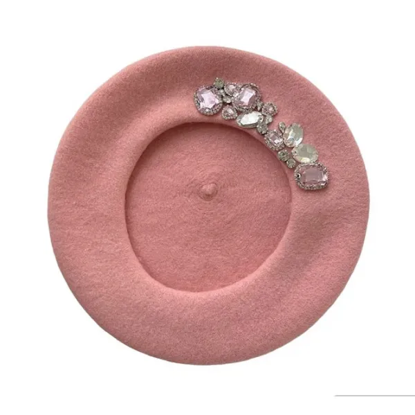 Hats*Boogzel Clothing French Girl Rhinestone Beret
