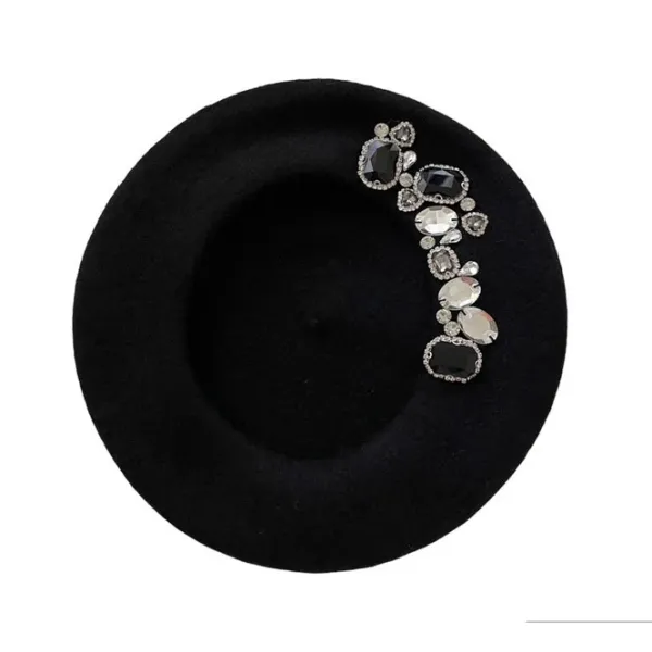 Hats*Boogzel Clothing French Girl Rhinestone Beret