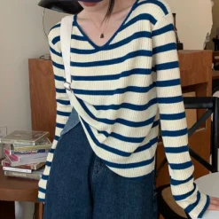 Long Sleeve Tops*Boogzel Clothing French Girl Ribbed Top
