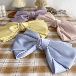 Other|Hair Accessories*Boogzel Clothing French Girl Satin Hair Bow