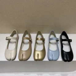 Classics|Split Toe Tabi Shoes*Boogzel Clothing French Girl Split-Toe Tabi Ballet Flats