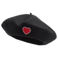 Hats*Boogzel Clothing French Kiss Beret Black