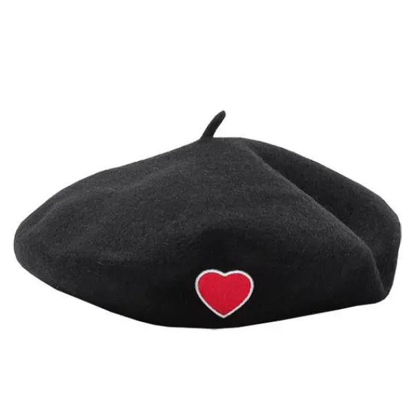 Hats*Boogzel Clothing French Kiss Beret Black
