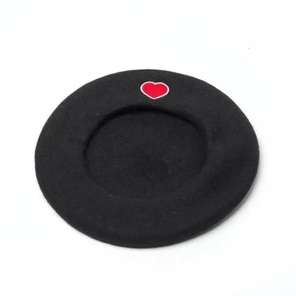 Hats*Boogzel Clothing French Kiss Beret Black