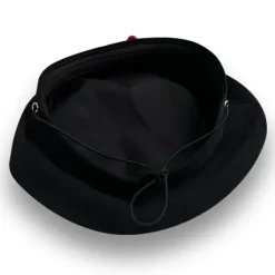 Hats*Boogzel Clothing French Kiss Heart Beret Black