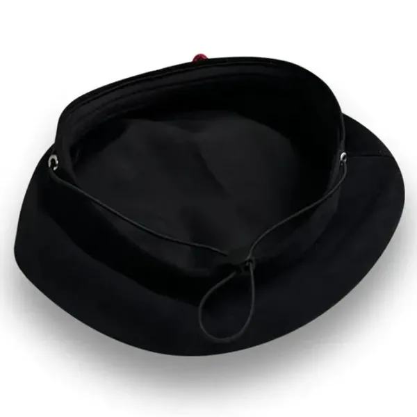 Hats*Boogzel Clothing French Kiss Heart Beret Black