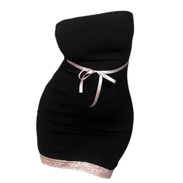 Dresses & Rompers*Boogzel Clothing French Kiss Mini Dress Black/pink