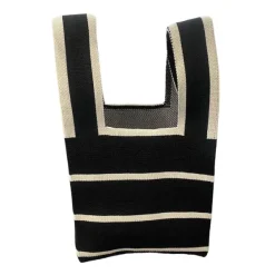 Bags & Purses*Boogzel Clothing French Mood Striped Mini Crochet Bag