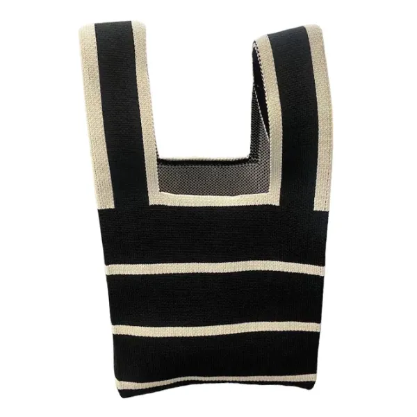 Bags & Purses*Boogzel Clothing French Mood Striped Mini Crochet Bag
