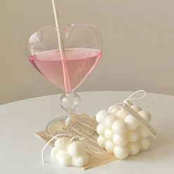 Flower Vases|Aesthetic Room Decor*Boogzel Clothing French Morning Heart-Shaped Vase