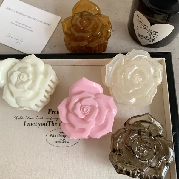 Hair Accessories*Boogzel Clothing French Rose Hair Claw Clip