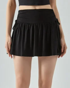 Tennis Skirts|Skirts*Boogzel Clothing Tennis French Sun Tennis Skirt in Black