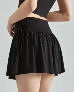 Tennis Skirts|Skirts*Boogzel Clothing Tennis French Sun Tennis Skirt in Black