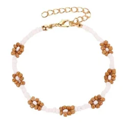 Bracelts*Boogzel Clothing Friendship Never Ends Flower Bracelet