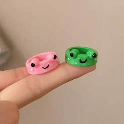 Rings*Boogzel Clothing Frog Couple Rings Set