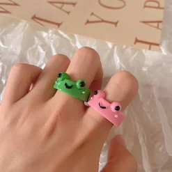 Rings*Boogzel Clothing Frog Couple Rings Set