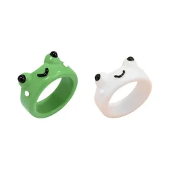Rings*Boogzel Clothing Frog Couple Rings Set