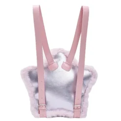 Bags & Purses*Boogzel Clothing Furry Star-Shaped Backpack Silver