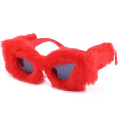 Sunglasses*Boogzel Clothing Fuzzy Cat Eye Sunglasses
