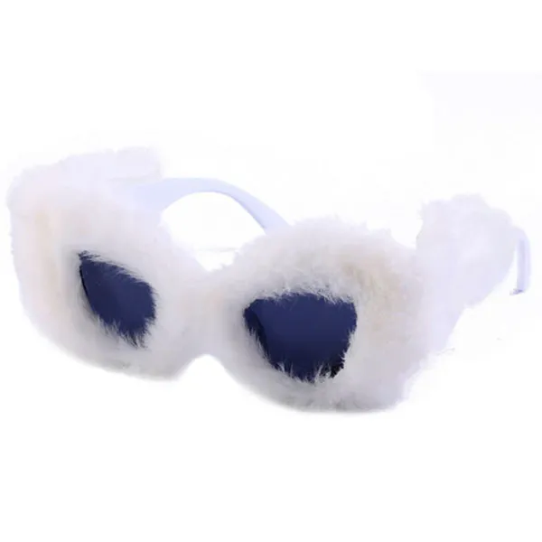 Sunglasses*Boogzel Clothing Fuzzy Cat Eye Sunglasses
