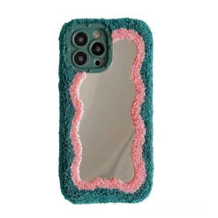 Iphone Cases*Boogzel Clothing Fuzzy Mirror iPhone Case