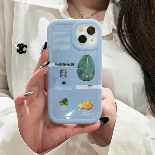 Iphone Cases*Boogzel Clothing Gems iPhone Case Blue