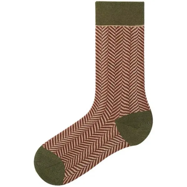 Socks*Boogzel Clothing Geometry Pattern Socks