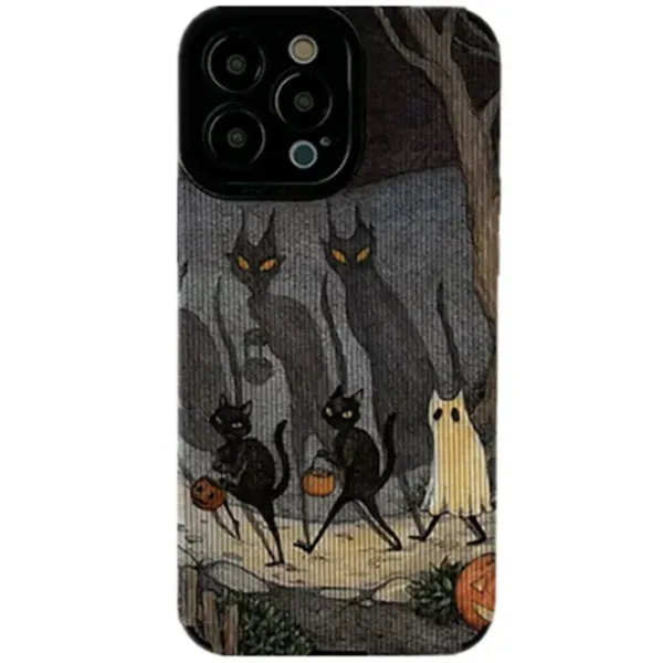 Iphone Cases*Boogzel Clothing Ghost And Cat IPhone Case Black