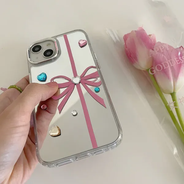 Iphone Cases*Boogzel Clothing Gift Bow iPhone Case Pink