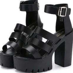 Classics|Sandals / Mary Janes*Boogzel Clothing Gigi Strap Heels