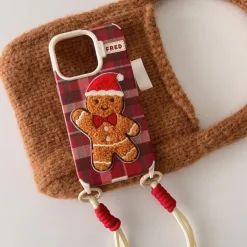 Iphone Cases*Boogzel Clothing Gingerbread Man iPhone Case Red