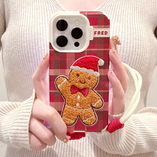 Iphone Cases*Boogzel Clothing Gingerbread Man iPhone Case Red