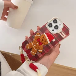 Iphone Cases*Boogzel Clothing Gingerbread Man iPhone Case Red